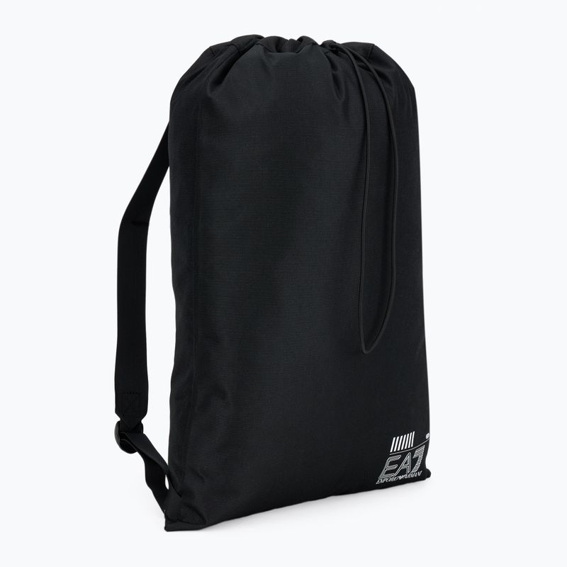 EA7 Borsa logo Emporio Armani Training Cross bianco/nero 2