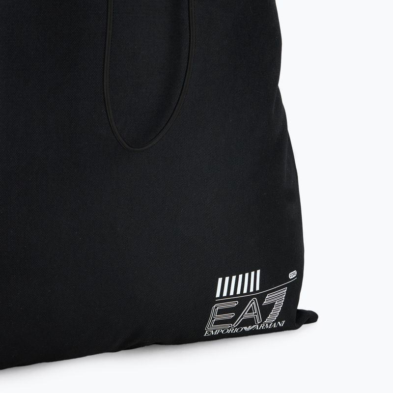 EA7 Borsa logo Emporio Armani Training Cross bianco/nero 5