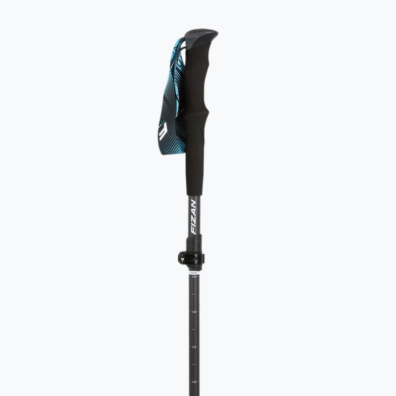 Bastoncini da trekking Fizan Ultrax Carbon blu chiaro 2
