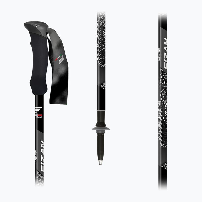 Bastoni da trekking  Fizan Compact MS black 5