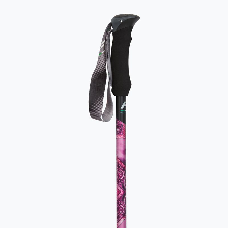 Bastoni da trekking Fizan Compact MS magenta 2