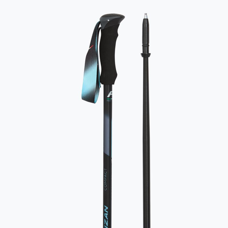 Bastoni da trekking Fizan Compact Tech light blue 3