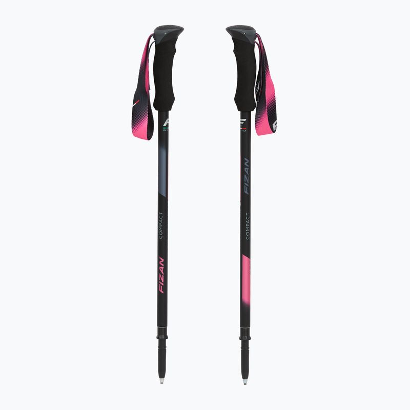 Bastoni da trekking Fizan Compact Tech pink 5