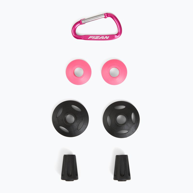 Bastoni da trekking Fizan Compact Tech pink 7