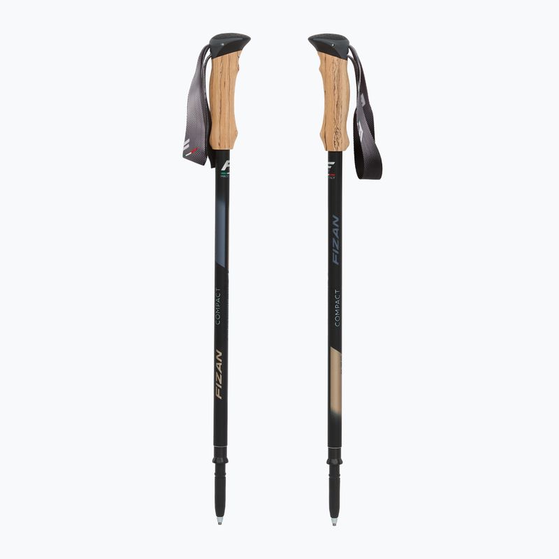 Bastoni da trekking Fizan Compact Tech beige 5