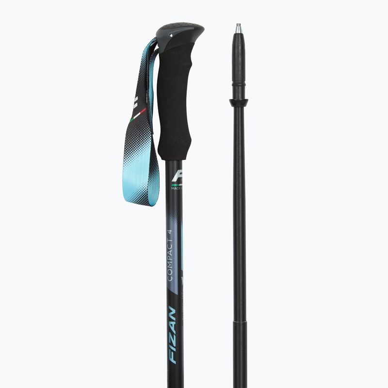 Bastoni da trekking Fizan Compact Tech 4 light blue 3
