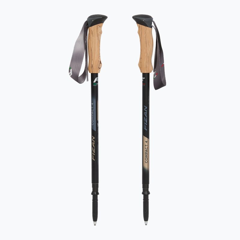 Bastoni da trekking Fizan Compact Tech 4 beige 5