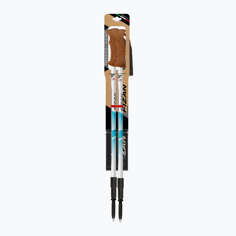 Bastoni da trekking Fizan Tierra light blue 3