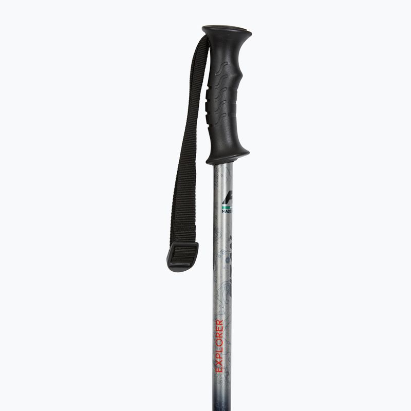 Bastoni da trekking Fizan Explorer beige/red 2