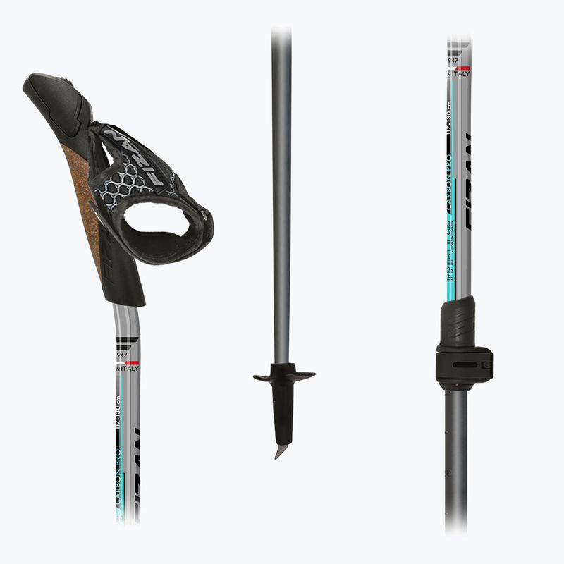 Bastoncini da Nordic walking Fizan Carbon Pro Impulse grey 5
