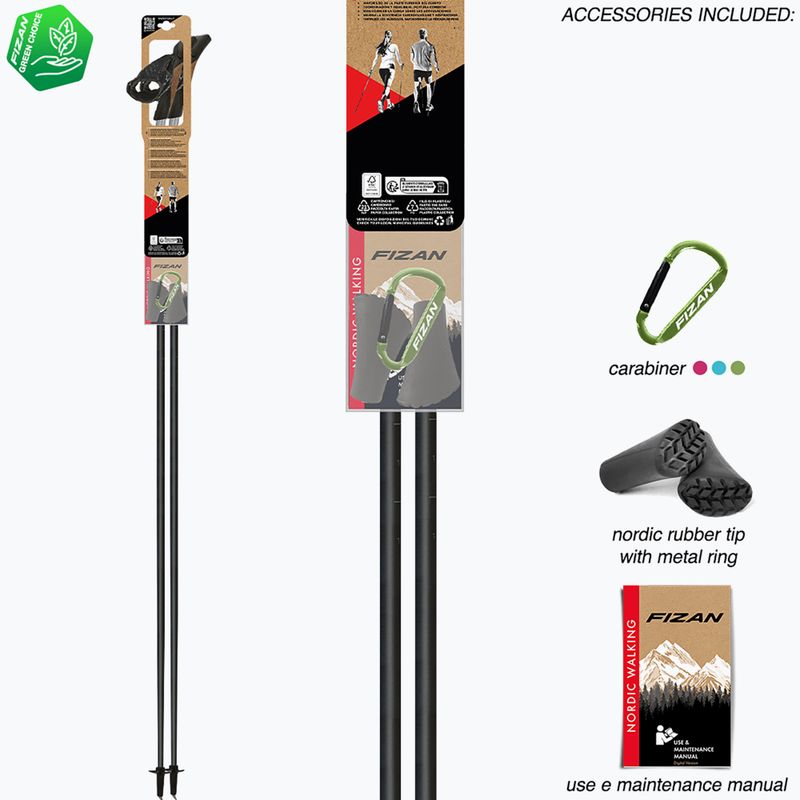 Bastoncini da Nordic walking Fizan Tekno Impulse grey 7