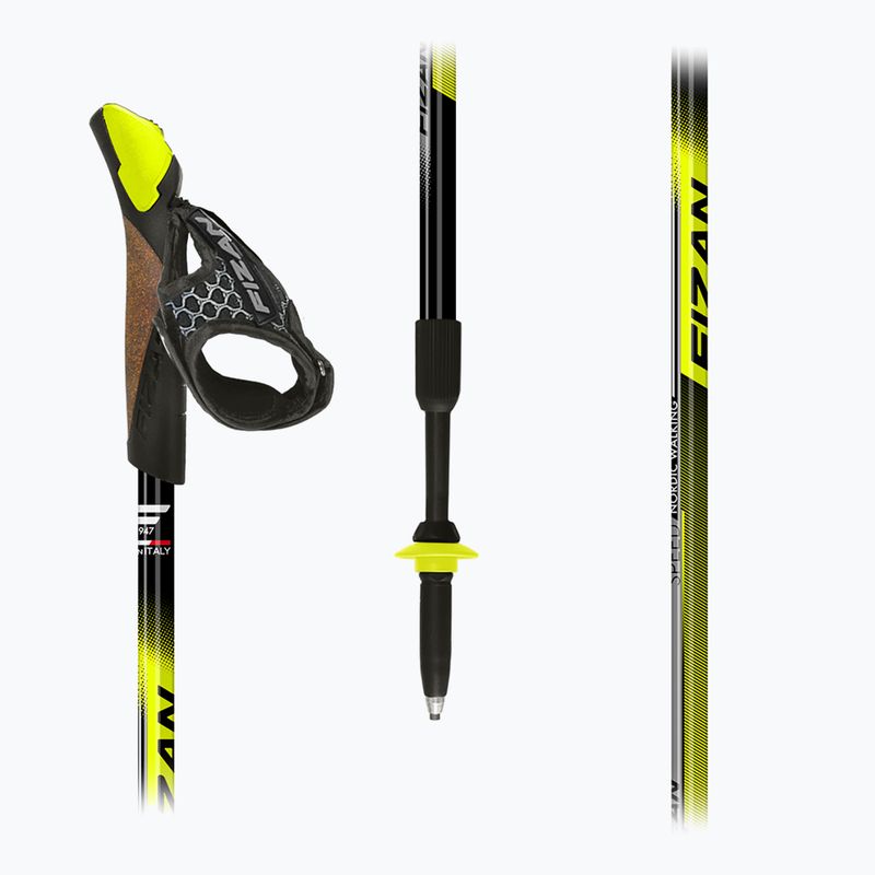 Bastoncini da Nordic walking Fizan Speed yellow 5