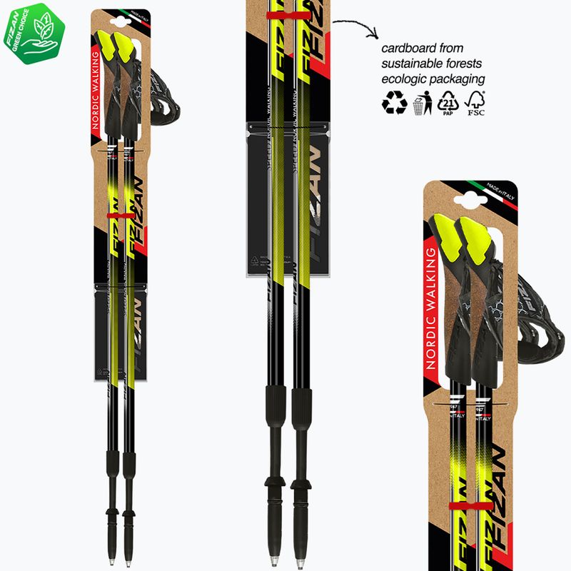 Bastoncini da Nordic walking Fizan Speed yellow 6