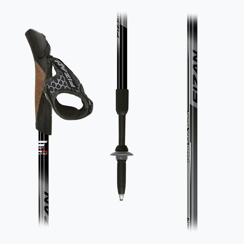 Bastoncini da Nordic walking Fizan Speed black 3