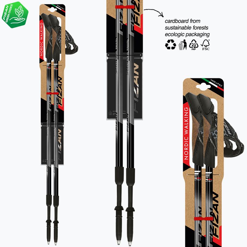 Bastoncini da Nordic walking Fizan Speed black 4