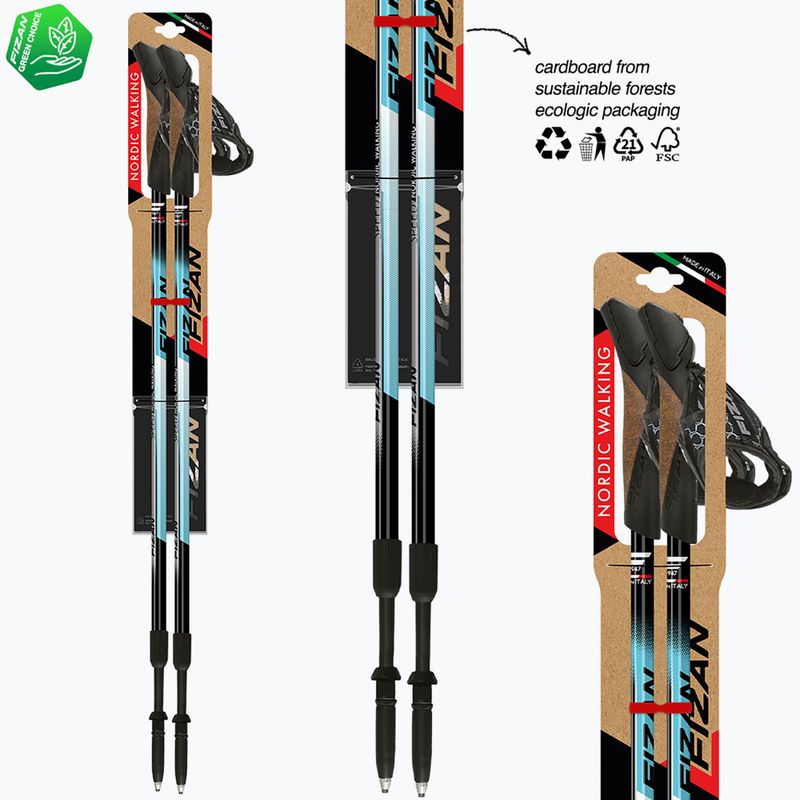 Bastoncini da Nordic walking Fizan Speed light blue 6