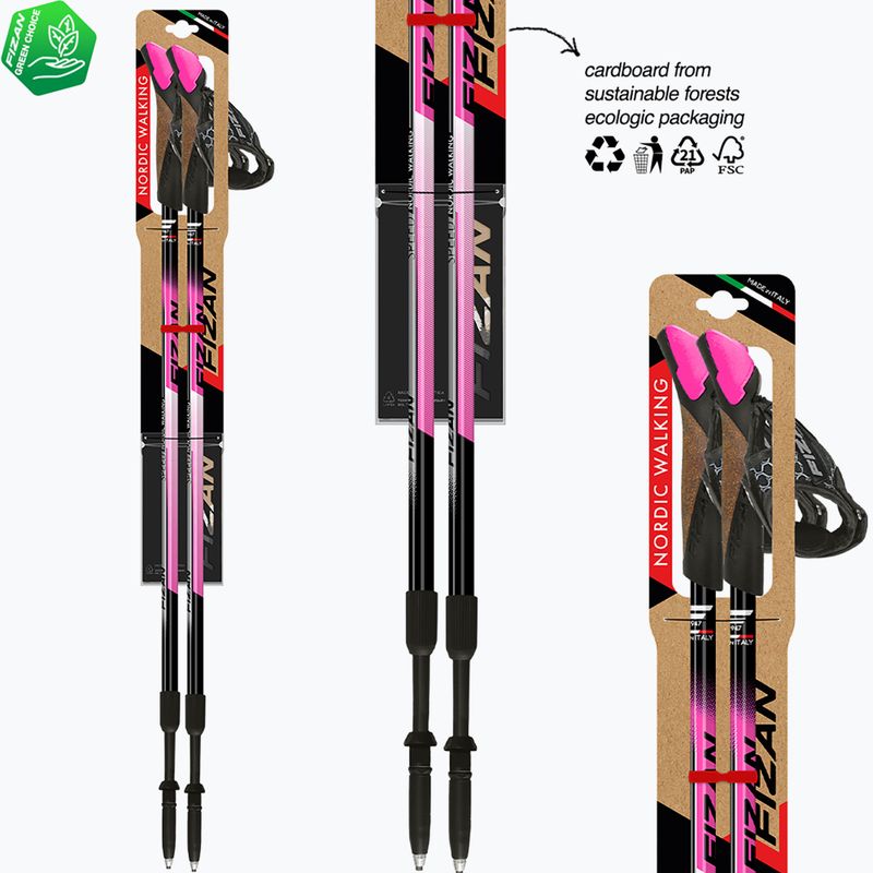 Bastoncini da Nordic walking Fizan Speed pink 4
