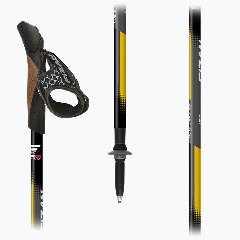 Bastoncini da Nordic walking Fizan Lite Tech yellow 3