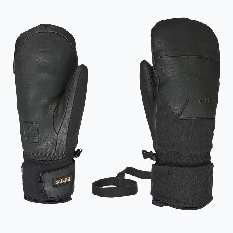 Guanti da sci per bambini Level Vertigo Mitt Teen black