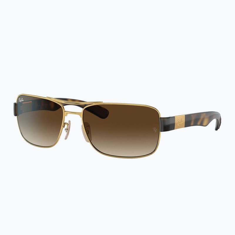 Occhiali da sole Ray-Ban RB3522 arista gold/brown 4
