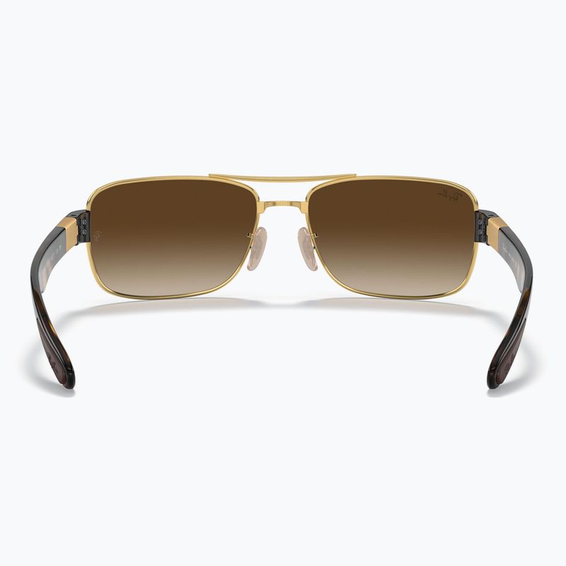 Occhiali da sole Ray-Ban RB3522 arista gold/brown 5