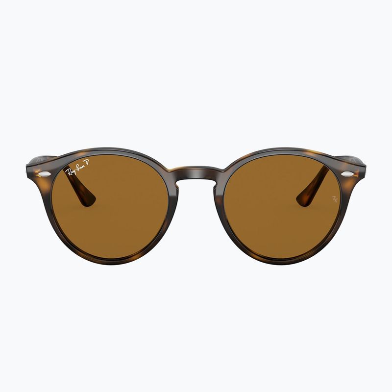 Occhiali da sole Ray-Ban RB2180 light havana/brown polarized 2