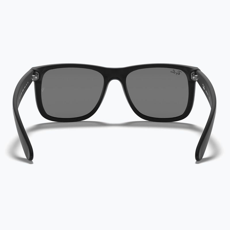 Occhiali da sole Ray-Ban Justin Classic matt black/silver grey mirror 5