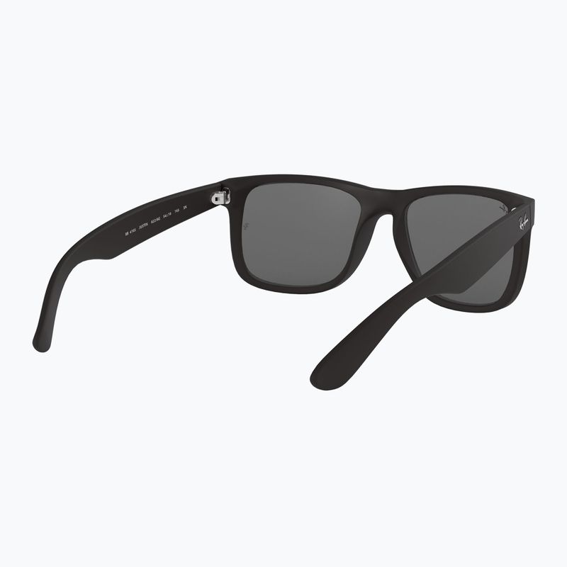 Occhiali da sole Ray-Ban Justin Classic matt black/silver grey mirror 6
