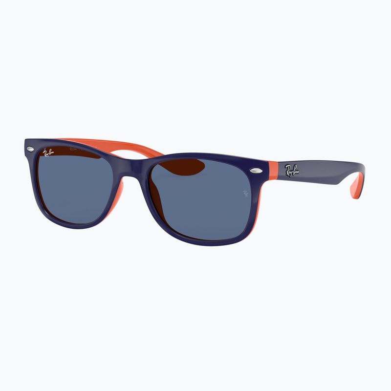 Occhiali da sole per bambini Ray-Ban New Wayfarer matte black/blue 4