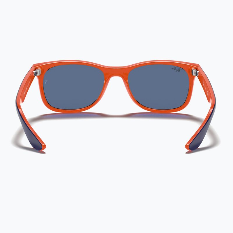Occhiali da sole per bambini Ray-Ban New Wayfarer matte black/blue 5