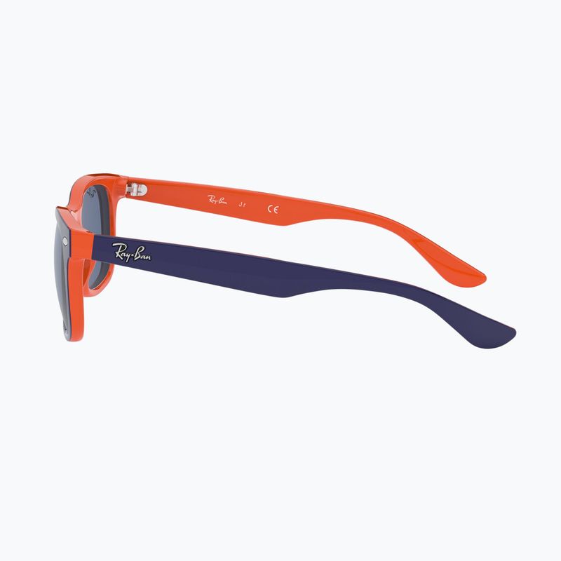 Occhiali da sole per bambini Ray-Ban New Wayfarer matte black/blue 7