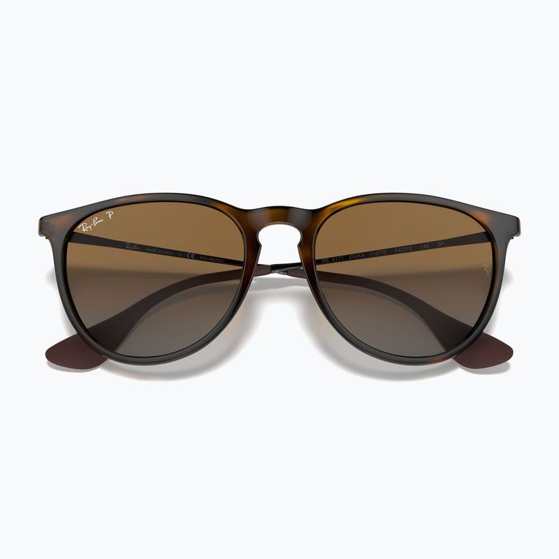 Occhiali da sole Ray-Ban Erika Classic light havana/brown polarized 3