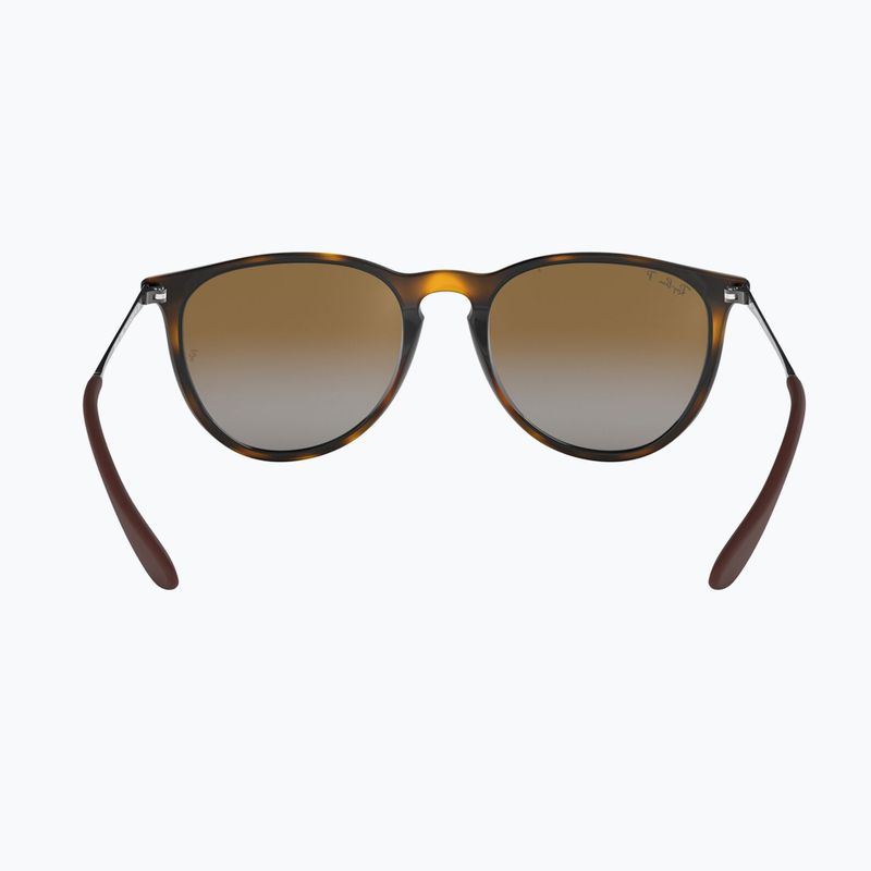 Occhiali da sole Ray-Ban Erika Classic light havana/brown polarized 5