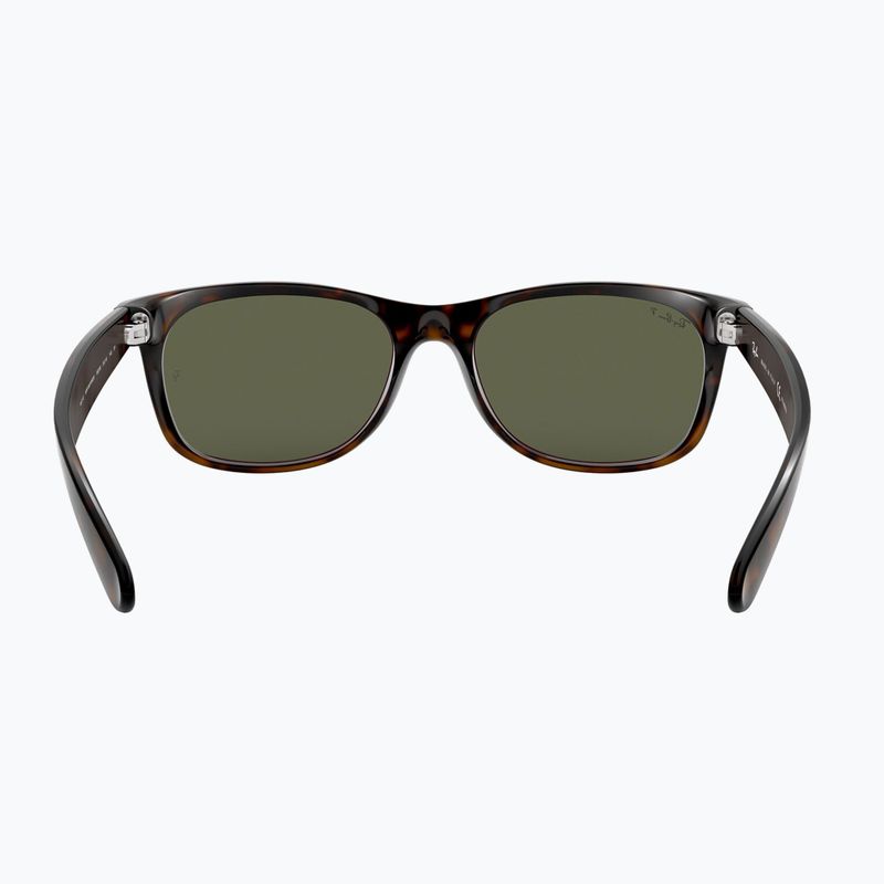 Occhiali da sole Ray-Ban New Wayfarer Classic tortoise/green g-15 polarized 5
