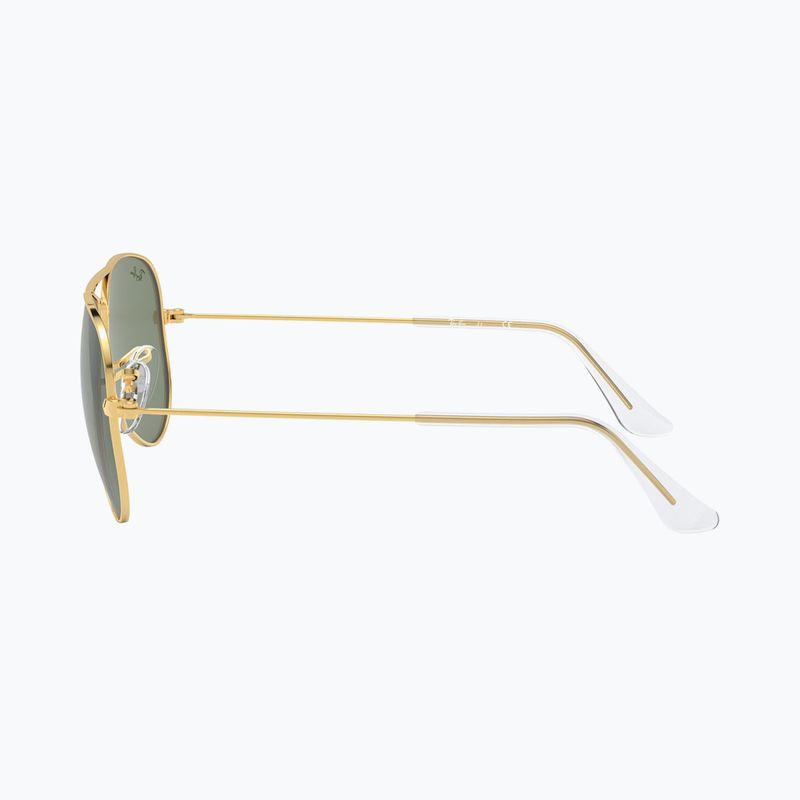 Occhiali da sole per bambini Ray-Ban Aviator arista gold/dark green 7