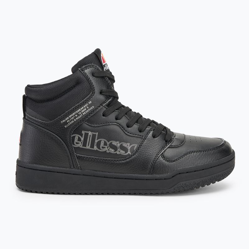 Scarpe Ellesse da uomo Harvie total black 2