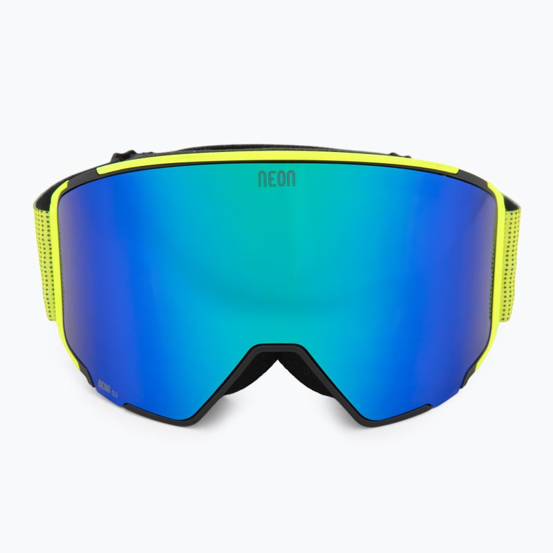 Maschere da sci Neon Ice black/yellow/mirror green/amber 3