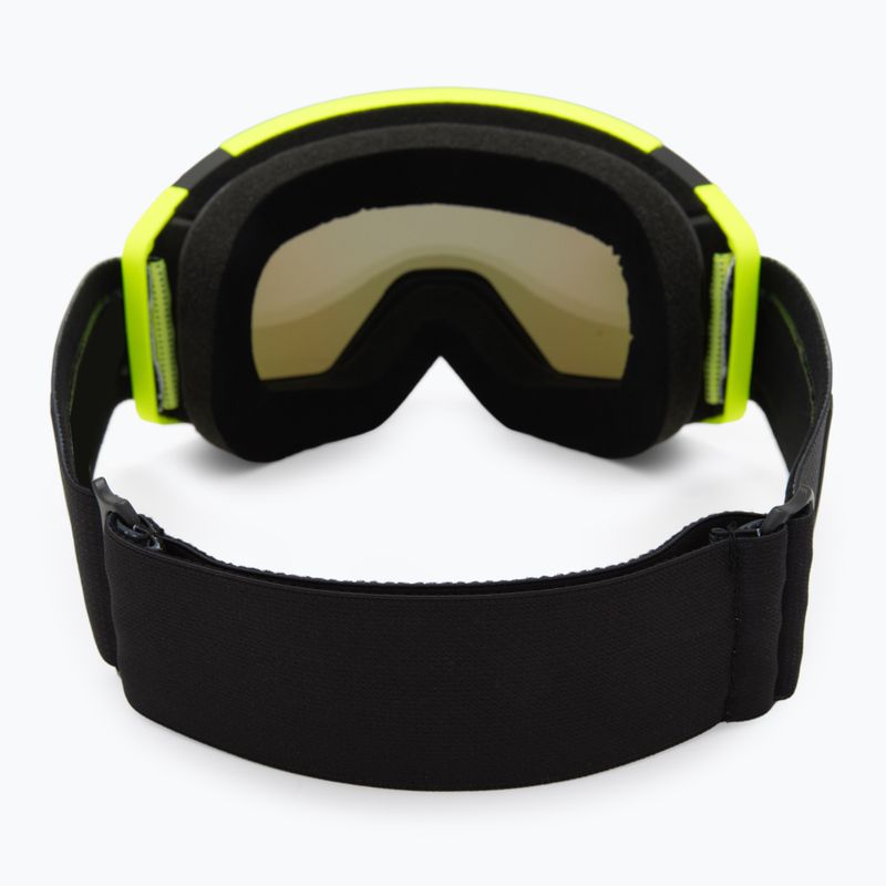 Maschere da sci Neon Ice black/yellow/mirror green/amber 4