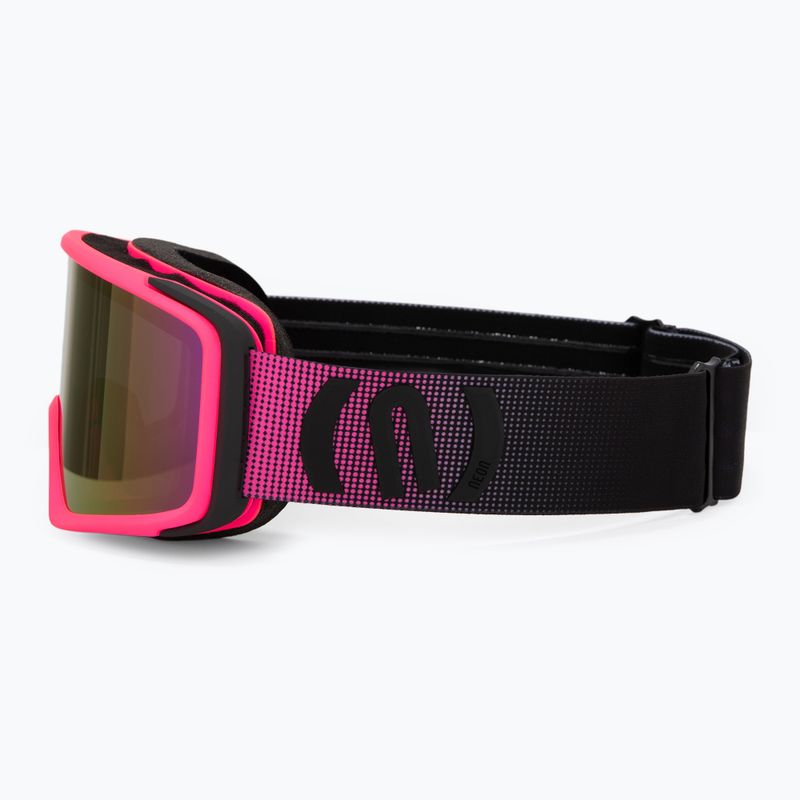 Maschera da sci Neon Eclipse pink/mirror violet 4