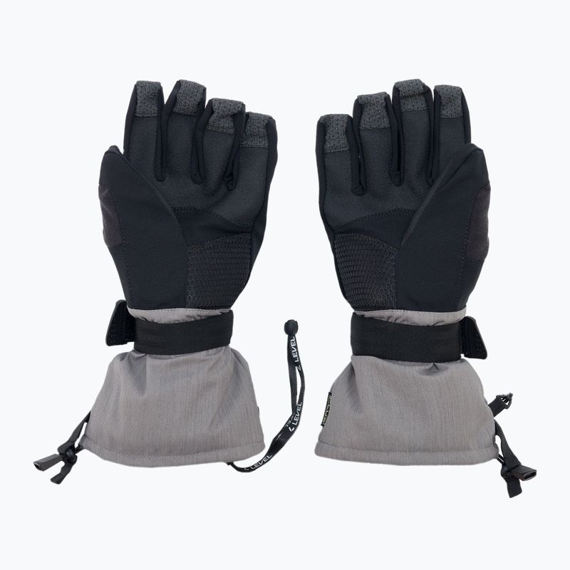 Guanti da snowboard da donna Level Butterfly argento 2