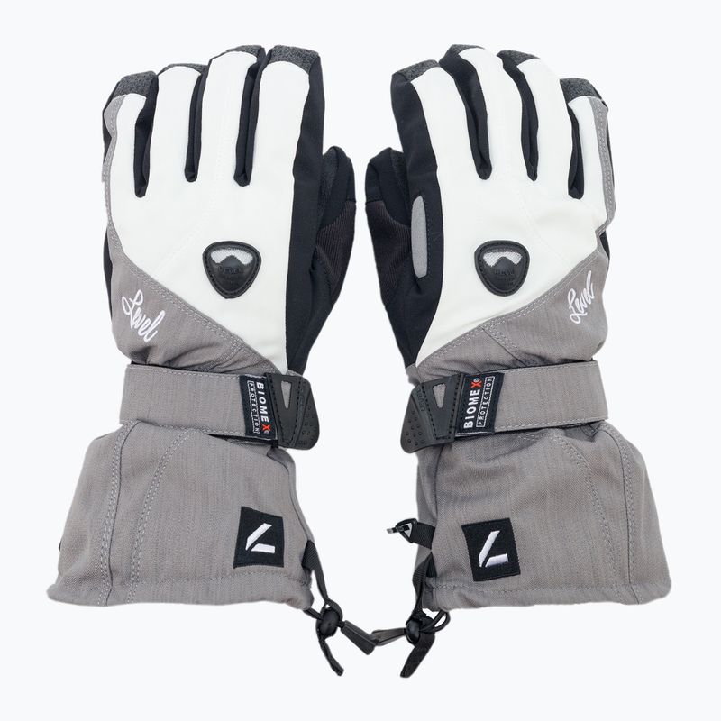 Guanti da snowboard da donna Level Butterfly argento 3