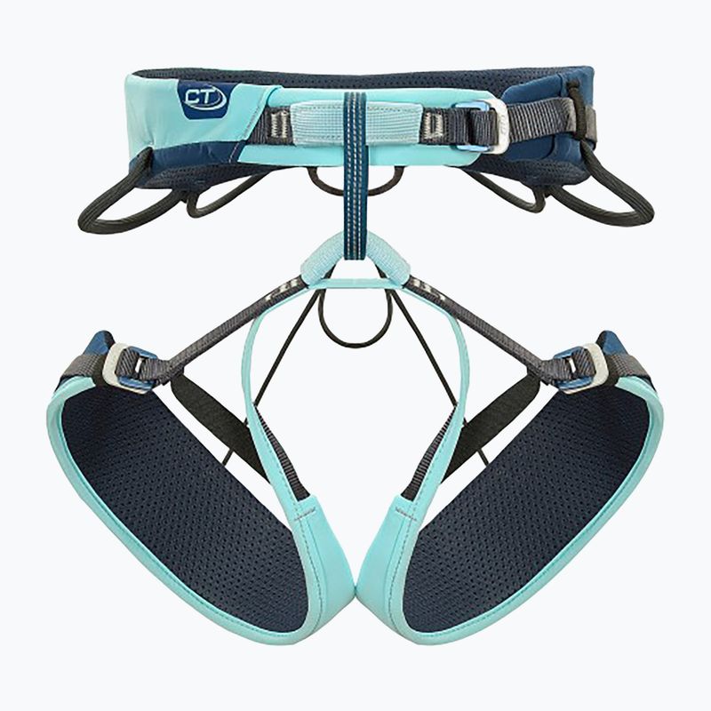 Imbracatura da arrampicata da donna Climbing Technology Iris celeste/blunotte 2