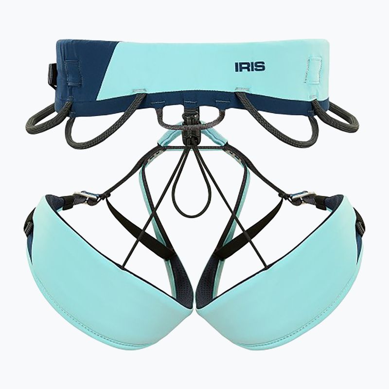 Imbracatura da arrampicata da donna Climbing Technology Iris celeste/blunotte 3