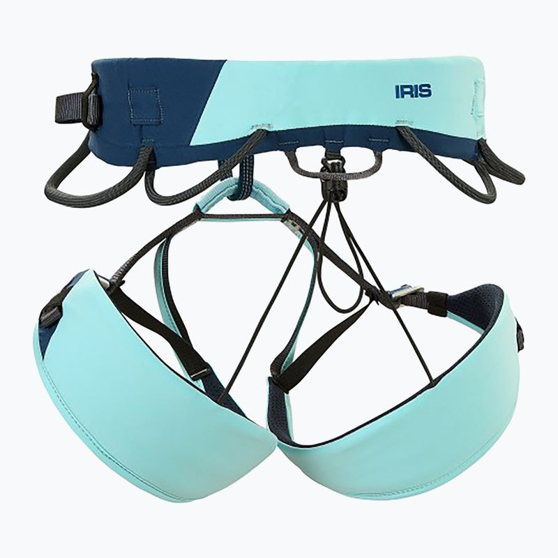 Imbracatura da arrampicata da donna Climbing Technology Iris celeste/blunotte 4