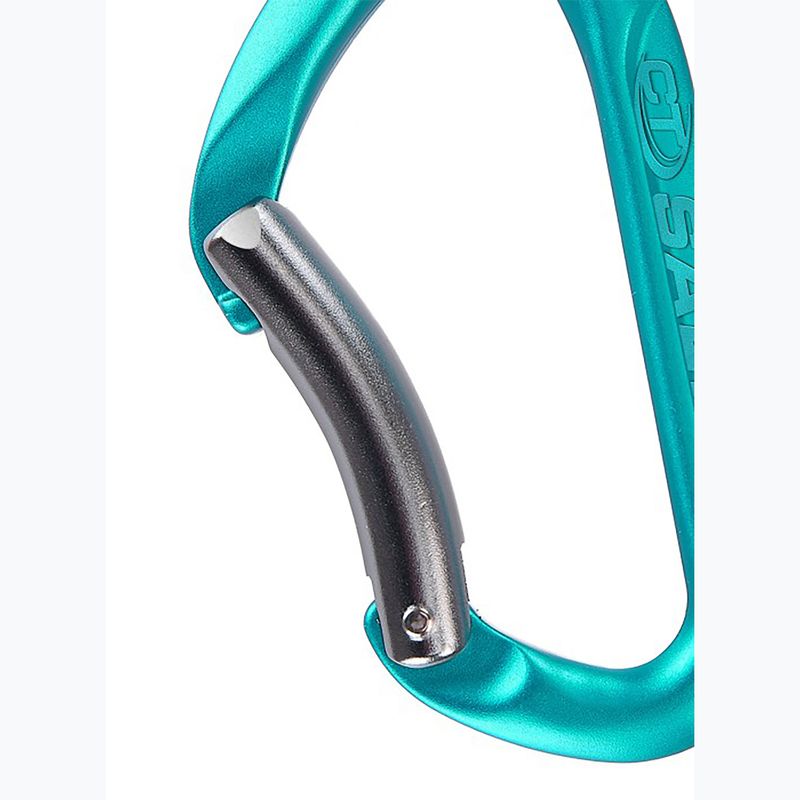 Moschettone da arrampicata Climbing Technology Salto B electricblue/titanium 2