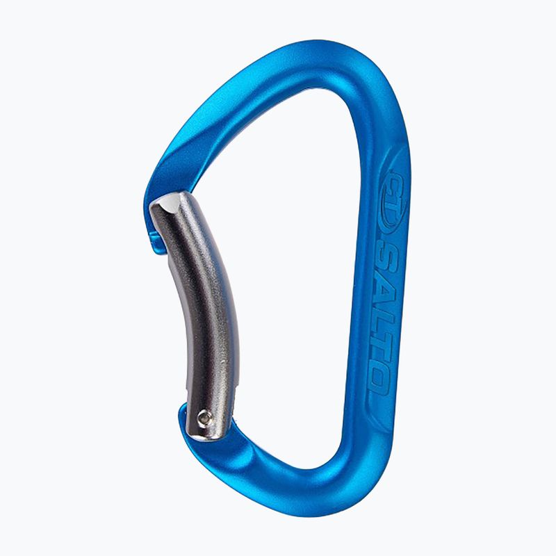 Moschettone da arrampicata Climbing Technology Salto B aquamarine/titanium