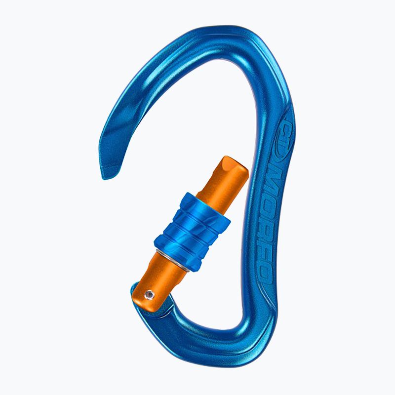 Moschettone Climbing Technology Morfo SG blu/arancio 2