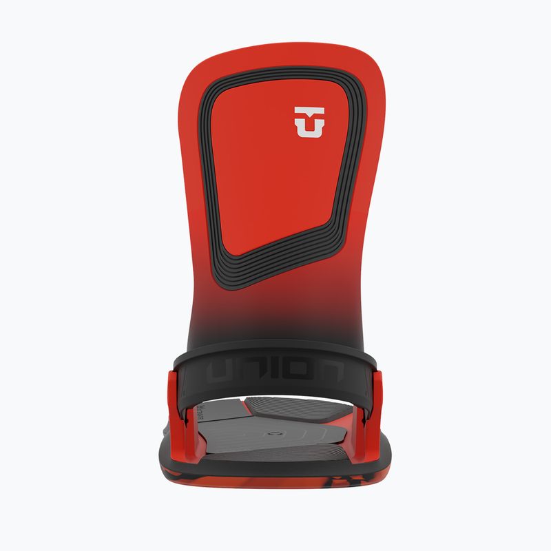 Attacchi da snowboard da uomo Union Ultra rosso caldo 3
