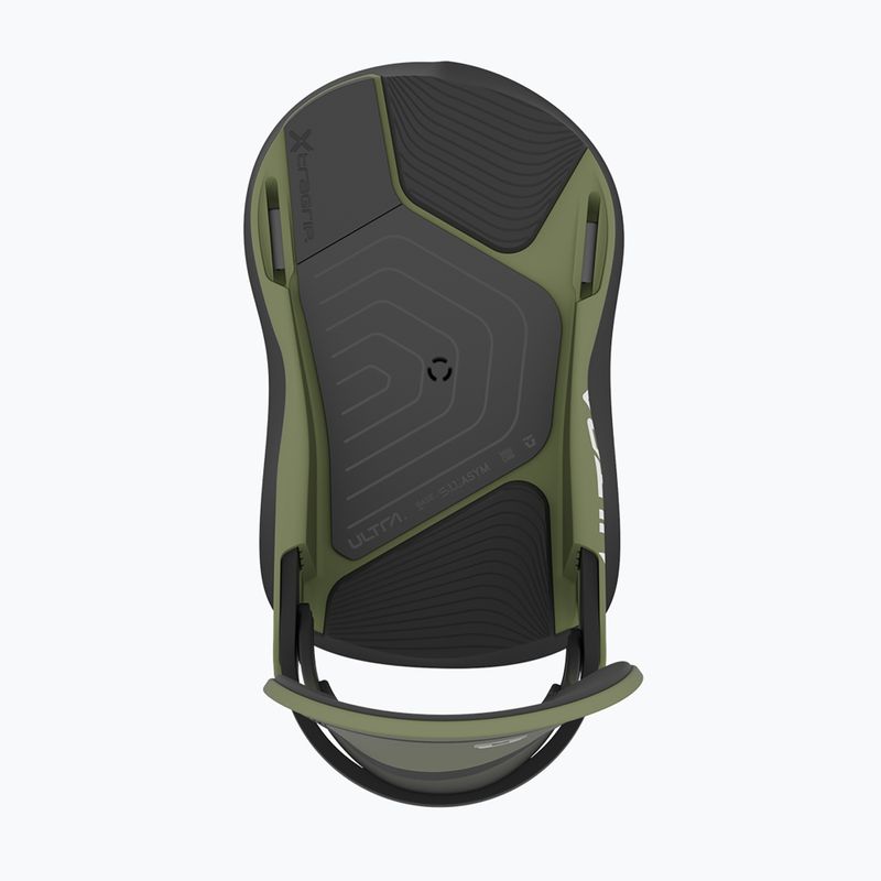 Attacchi da snowboard Union Ultra da uomo verde militare 4