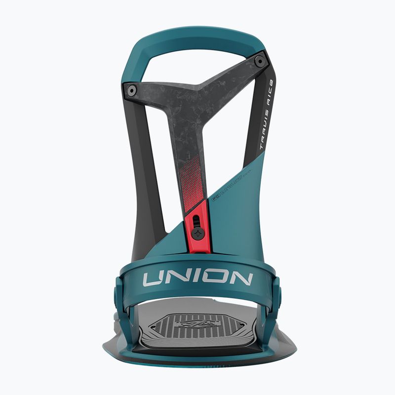 Attacchi da snowboard da uomo Union Falcor verde acqua 2